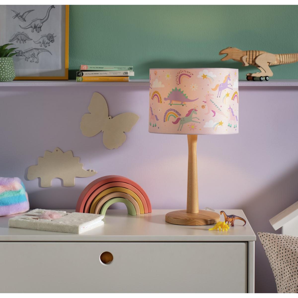 Habitat Kids Unicorn Dino Printed Shade - Multicoloured – image 6