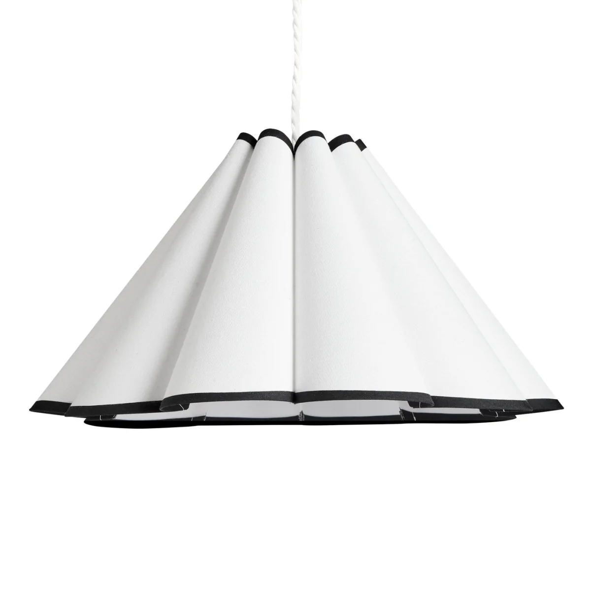 Habitat Ivory Petal Pleat Easy Fit Lampshade - 40cm – image 3
