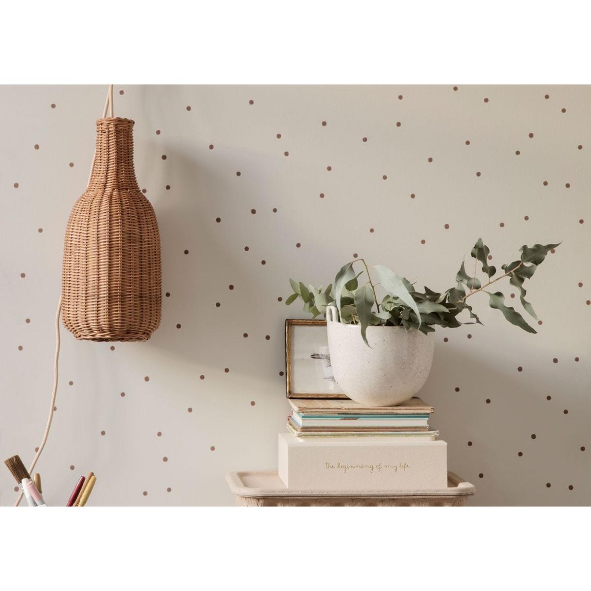 ferm LIVING Braided Shade Disc Natural - Heal's UK Lighting – image 2