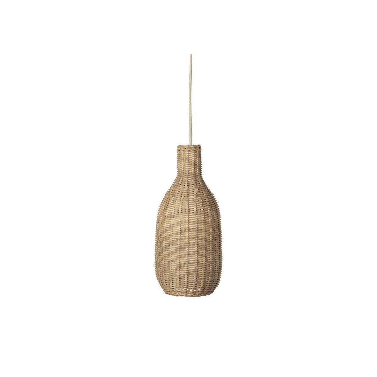 ferm LIVING Braided Shade Disc Natural - Heal's UK Lighting – image 3