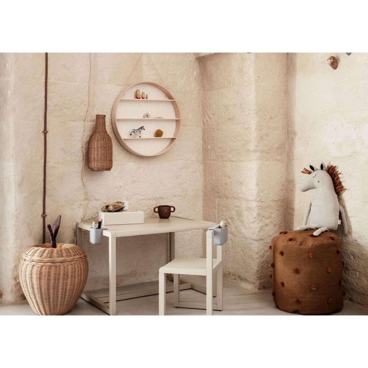 ferm LIVING Braided Shade Disc Natural - Heal's UK Lighting – image 6