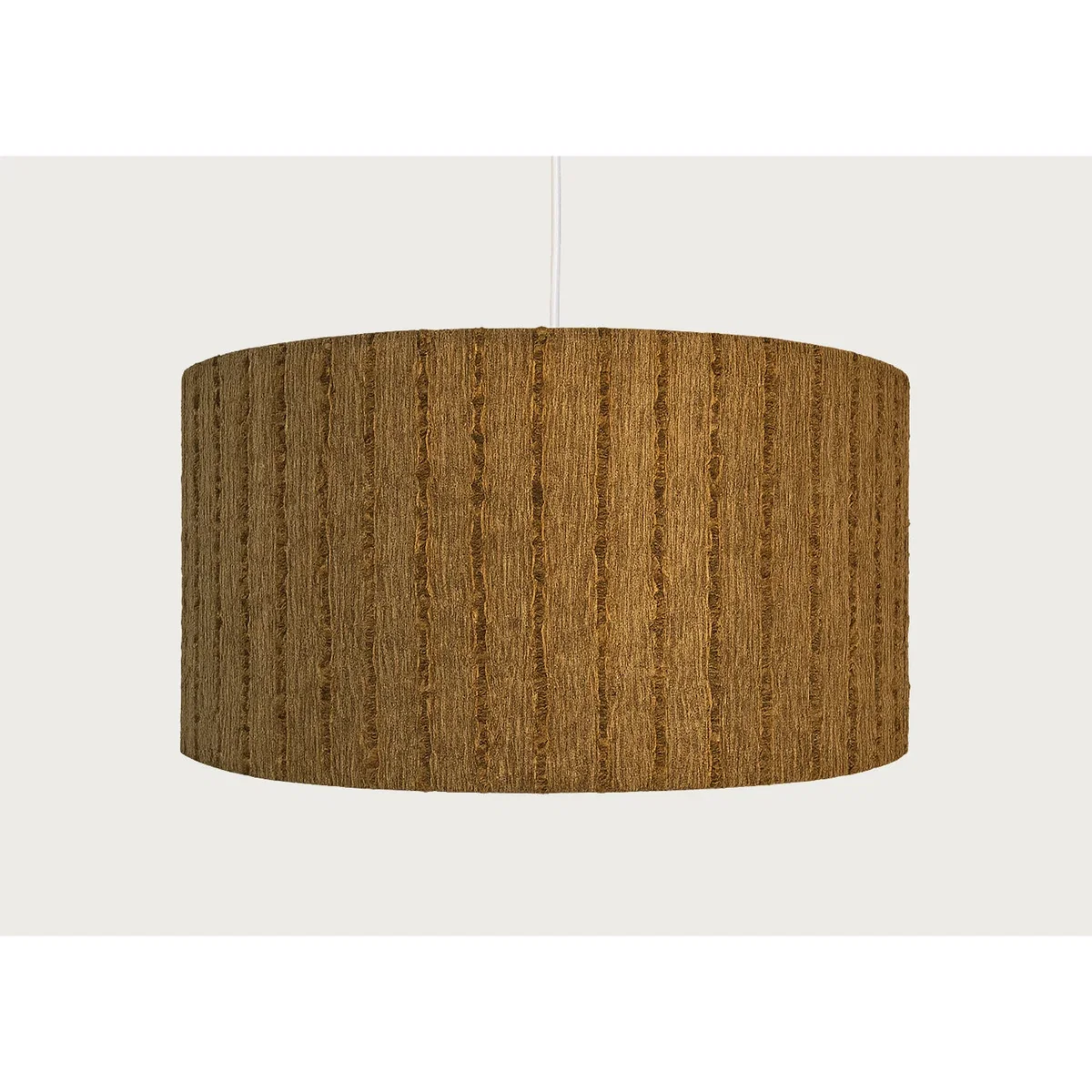 Heal's Tussah Slub Silk Lampshade Natural – image 5