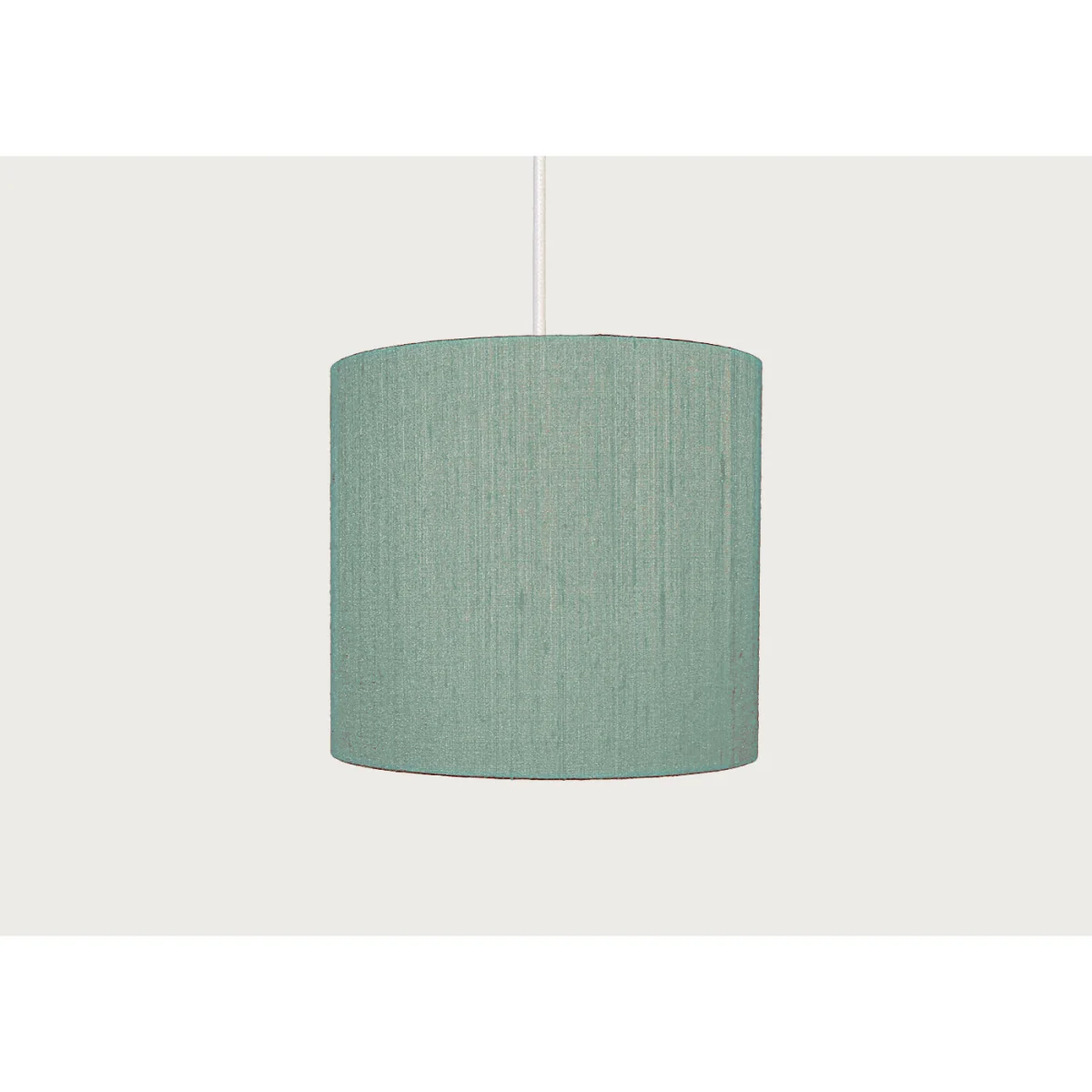 Heal's Dupion Silk Lampshade Lagoon – image 2
