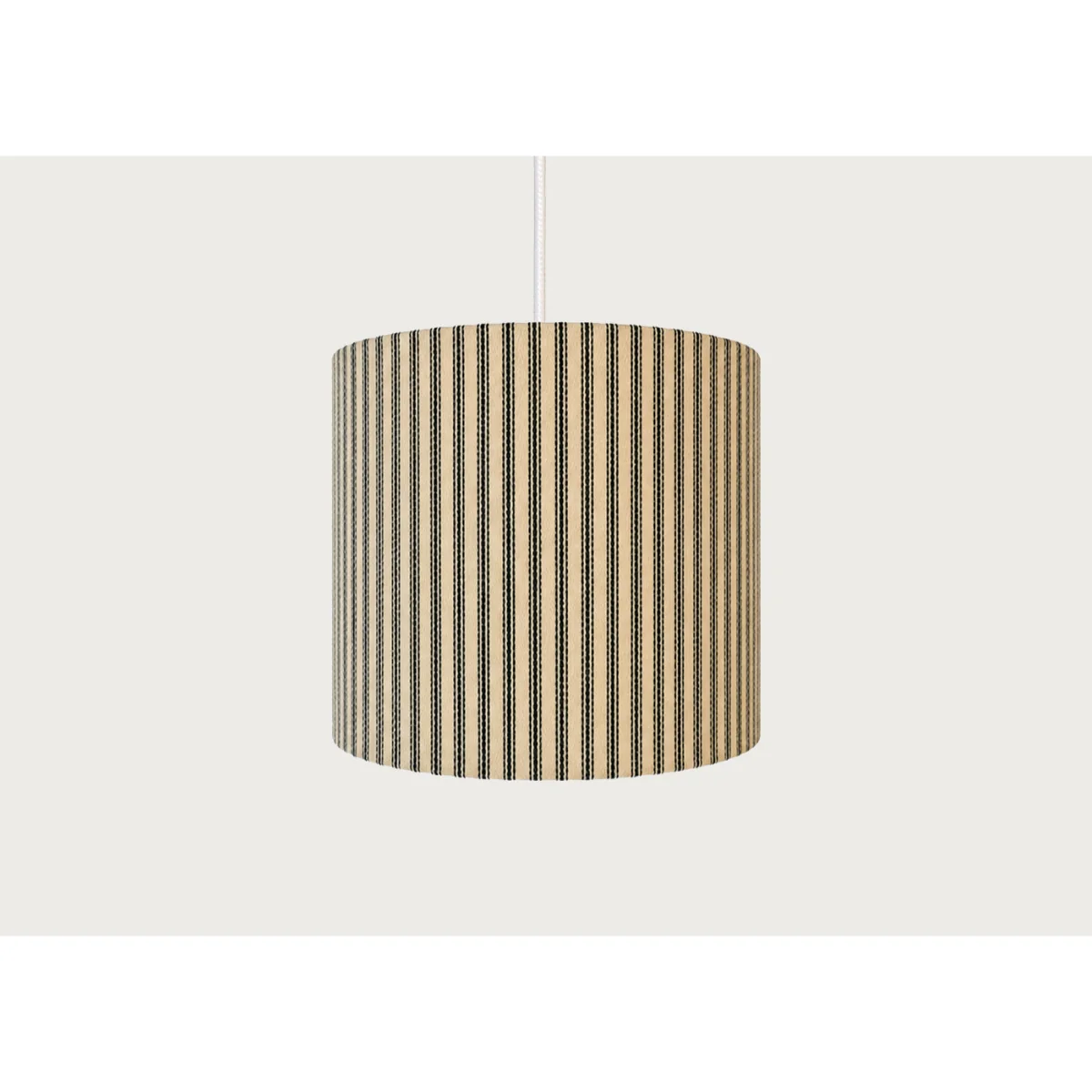 Heal's Ticking Stripe Lampshade Thin Natural/Black – image 2