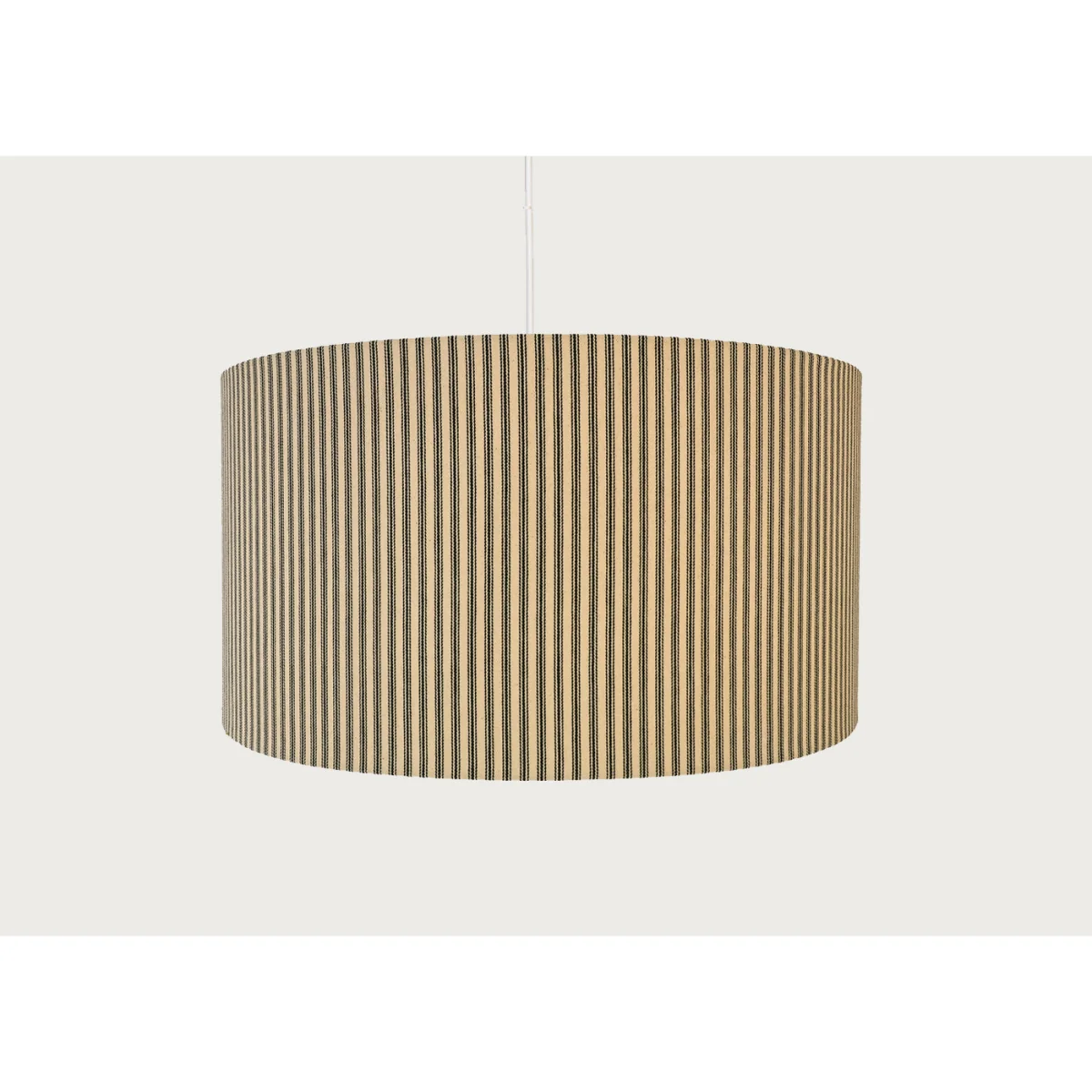 Heal's Ticking Stripe Lampshade Thin Natural/Black – image 3