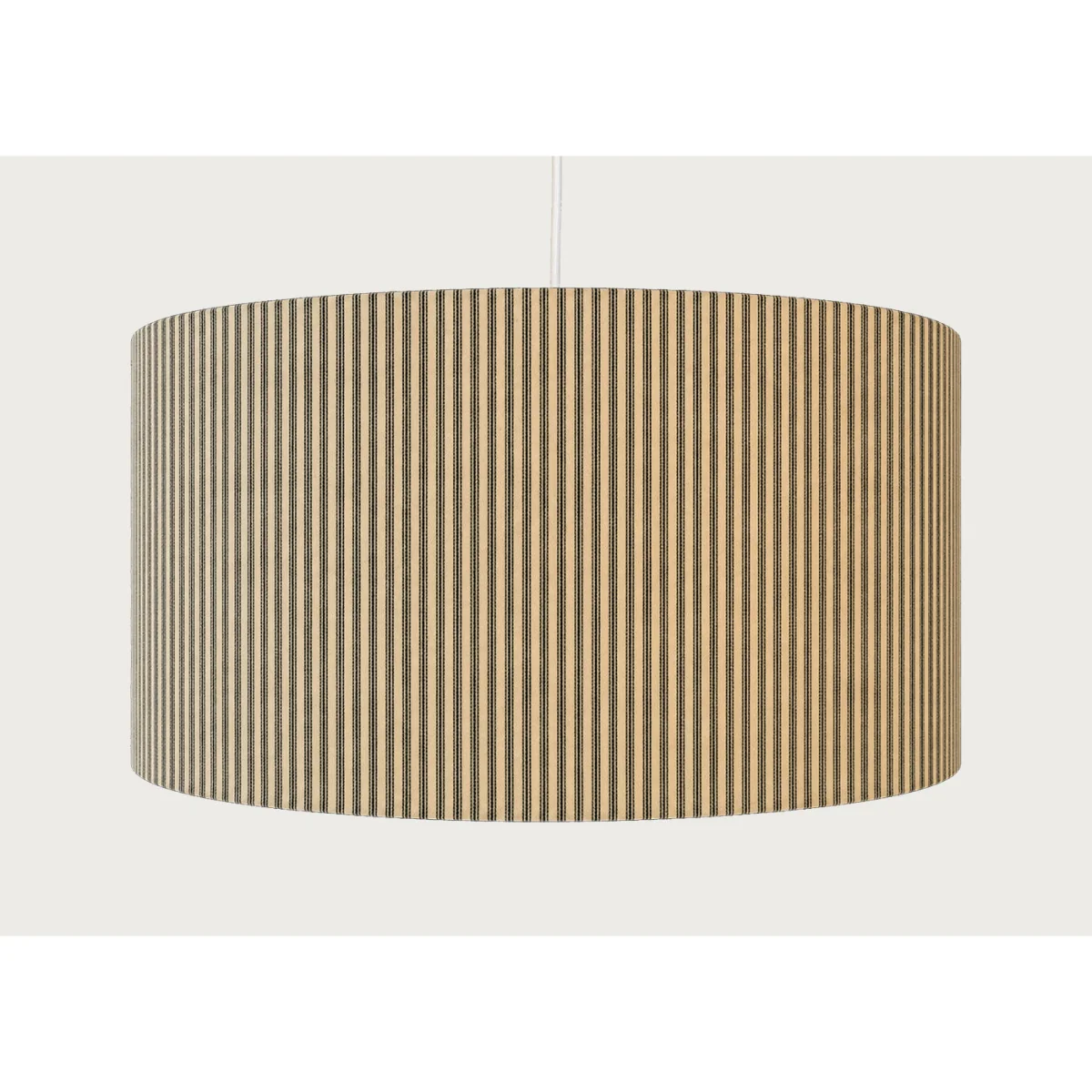 Heal's Ticking Stripe Lampshade Thin Natural/Black – image 4