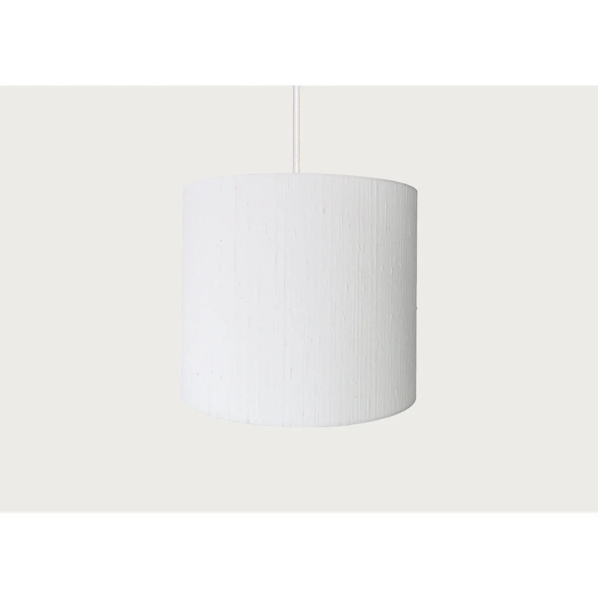 Heal's Dupion Silk Lampshade Porcelain – image 2