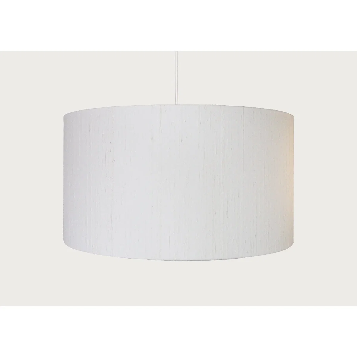 Heal's Dupion Silk Lampshade Porcelain – image 3