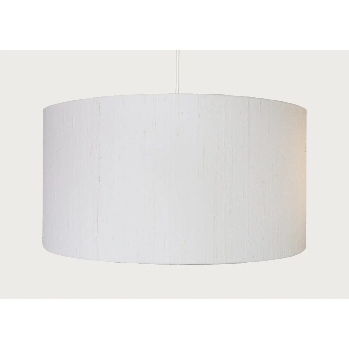 Heal's Dupion Silk Lampshade Porcelain – image 4