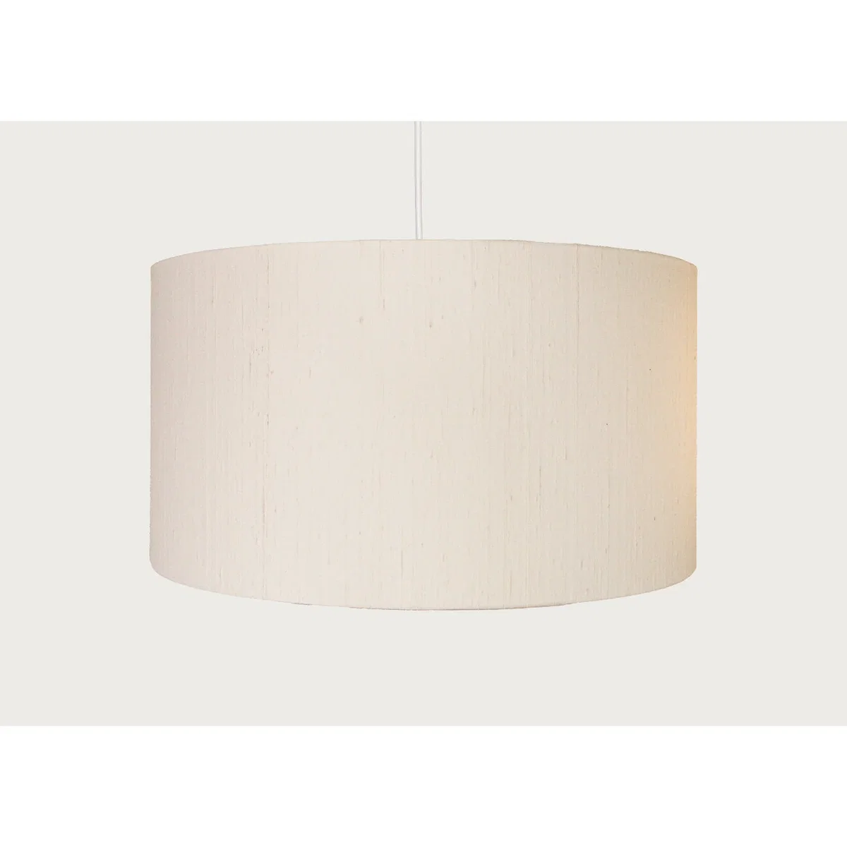 Heal's Dupion Silk Lampshade Ivory – image 2
