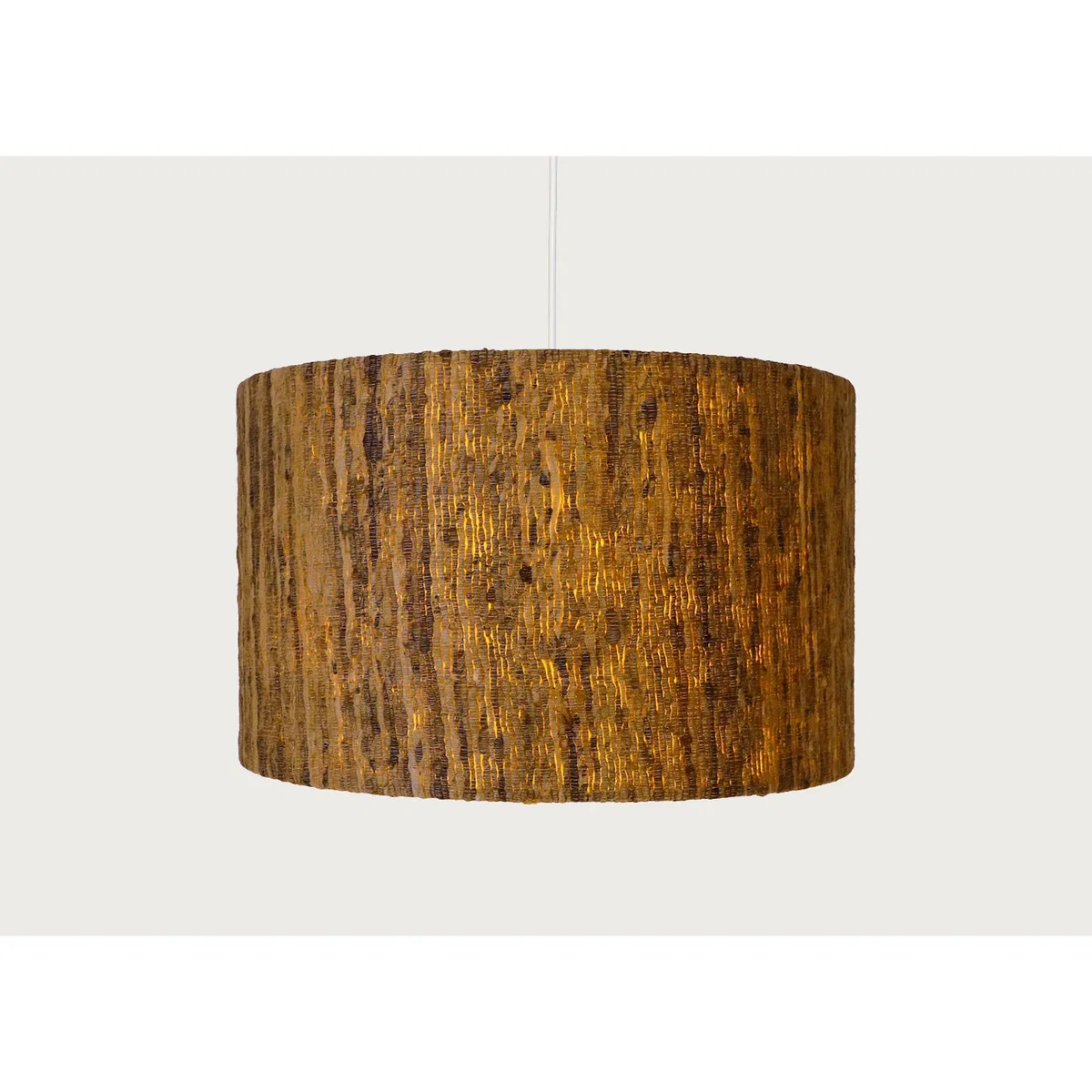 Heal's Katiya Slub Silk Lampshade Natural – image 5
