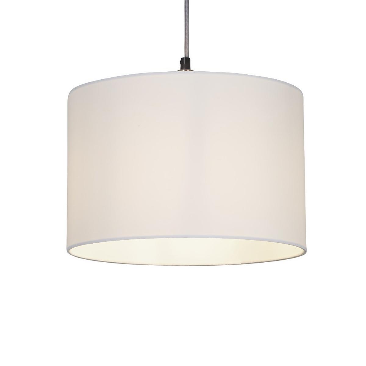 Clyde Drum Lamp Shade - 30cm - White – image 2