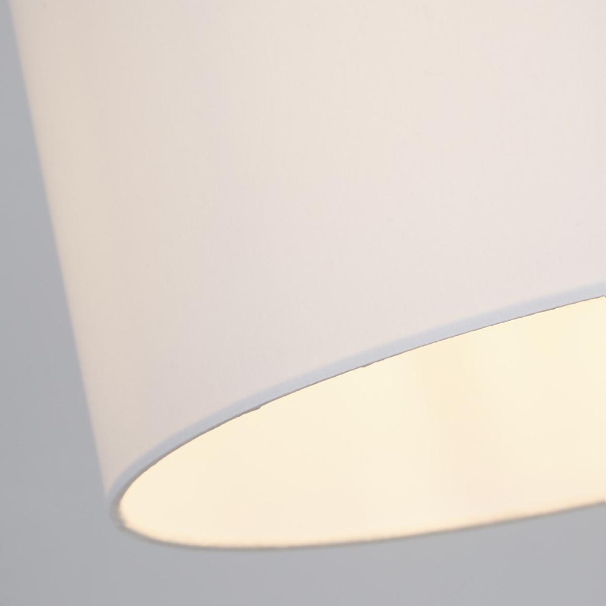 Clyde Drum Lamp Shade - 30cm - White – image 4