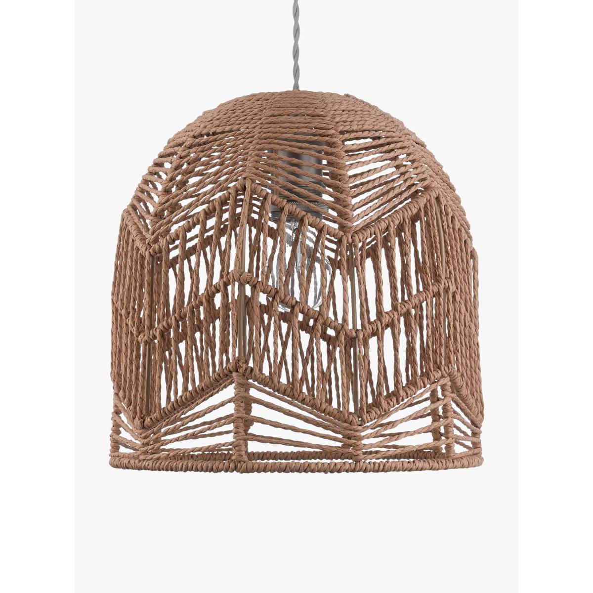 John Lewis & Partners Small Paper String Easy-to-Fit Ceiling Shade, Natural – image 3