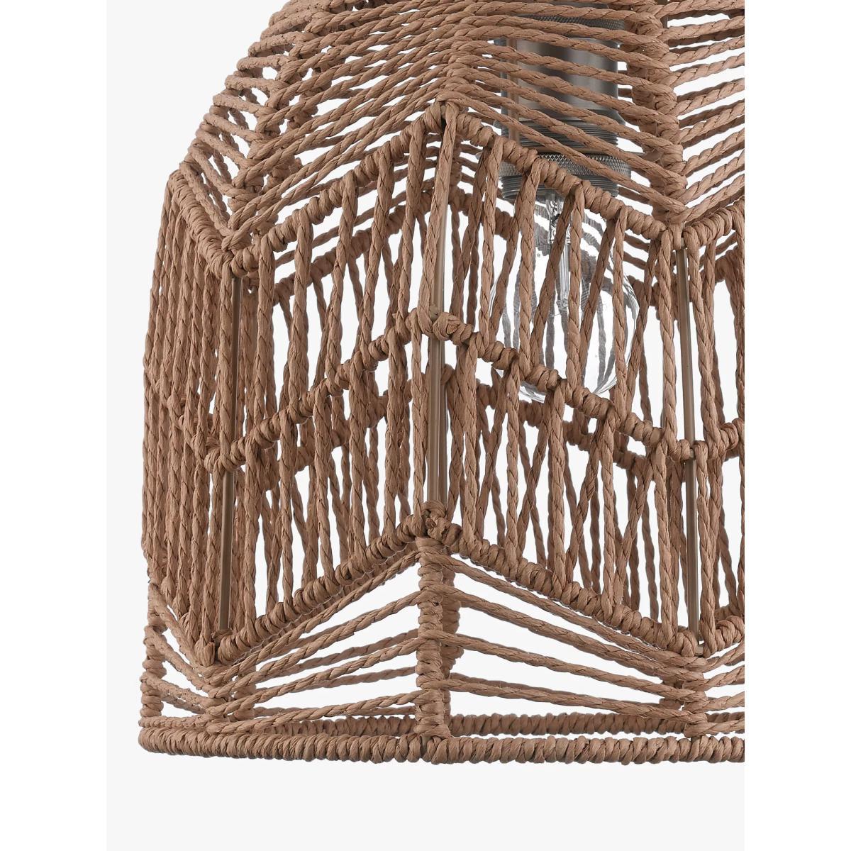 John Lewis & Partners Small Paper String Easy-to-Fit Ceiling Shade, Natural – image 4