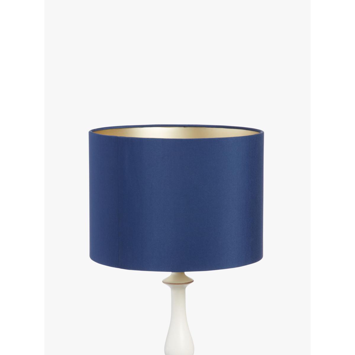 John Lewis & Partners Cassie Lampshade, Indigo/Champagne – image 2