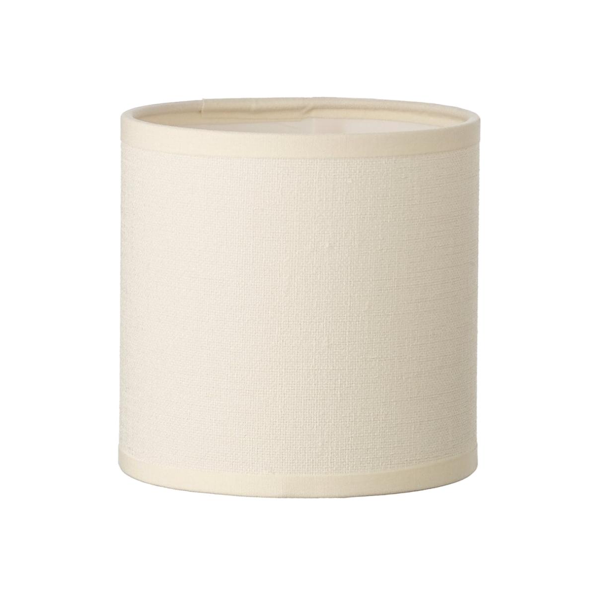 dar Lighting S066 Cotton Drum Shade - Cream