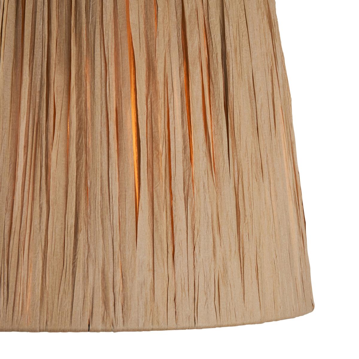 Raffia 32cm Tapered Shade - Natural – image 3