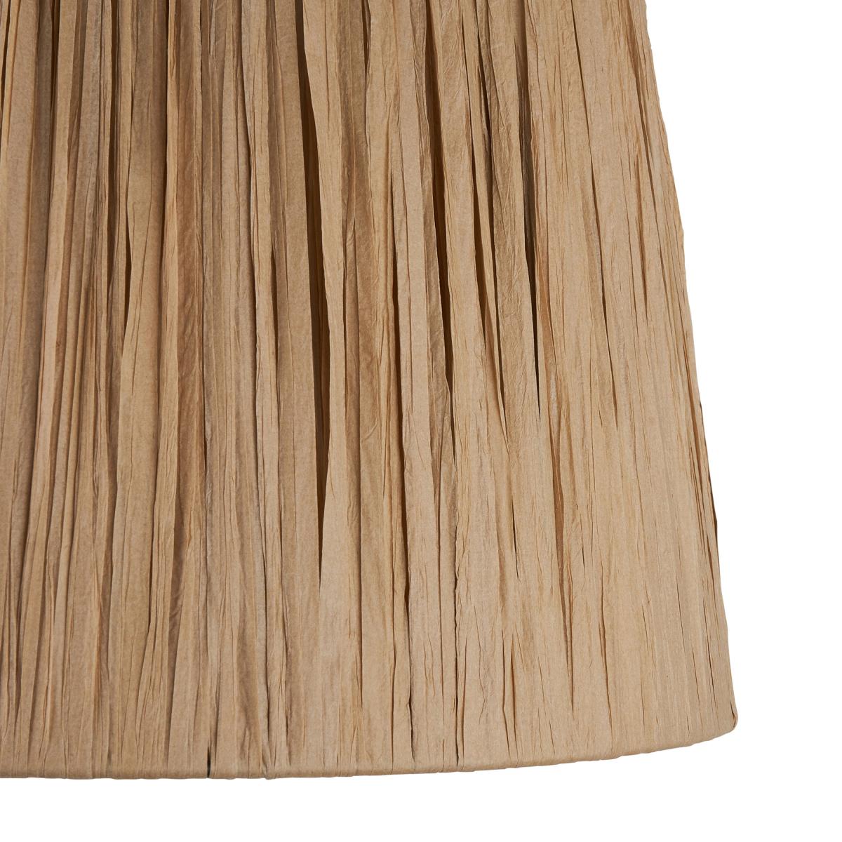 Raffia 32cm Tapered Shade - Natural – image 4