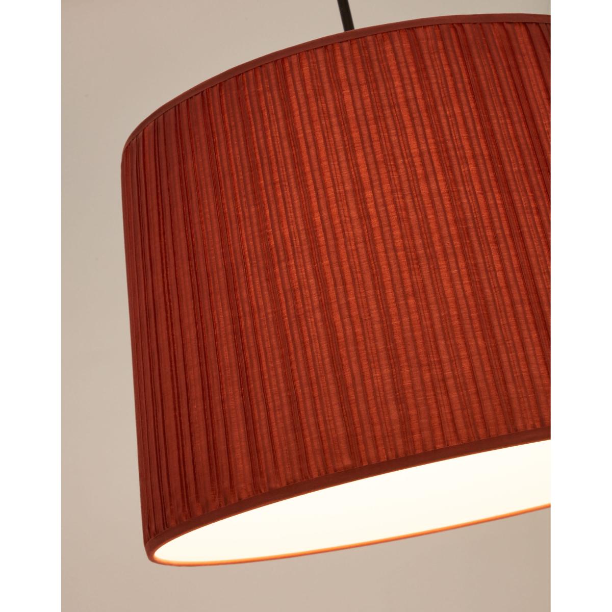 Guash ceiling lamp shade in terracotta, Ø 50 cm – image 3