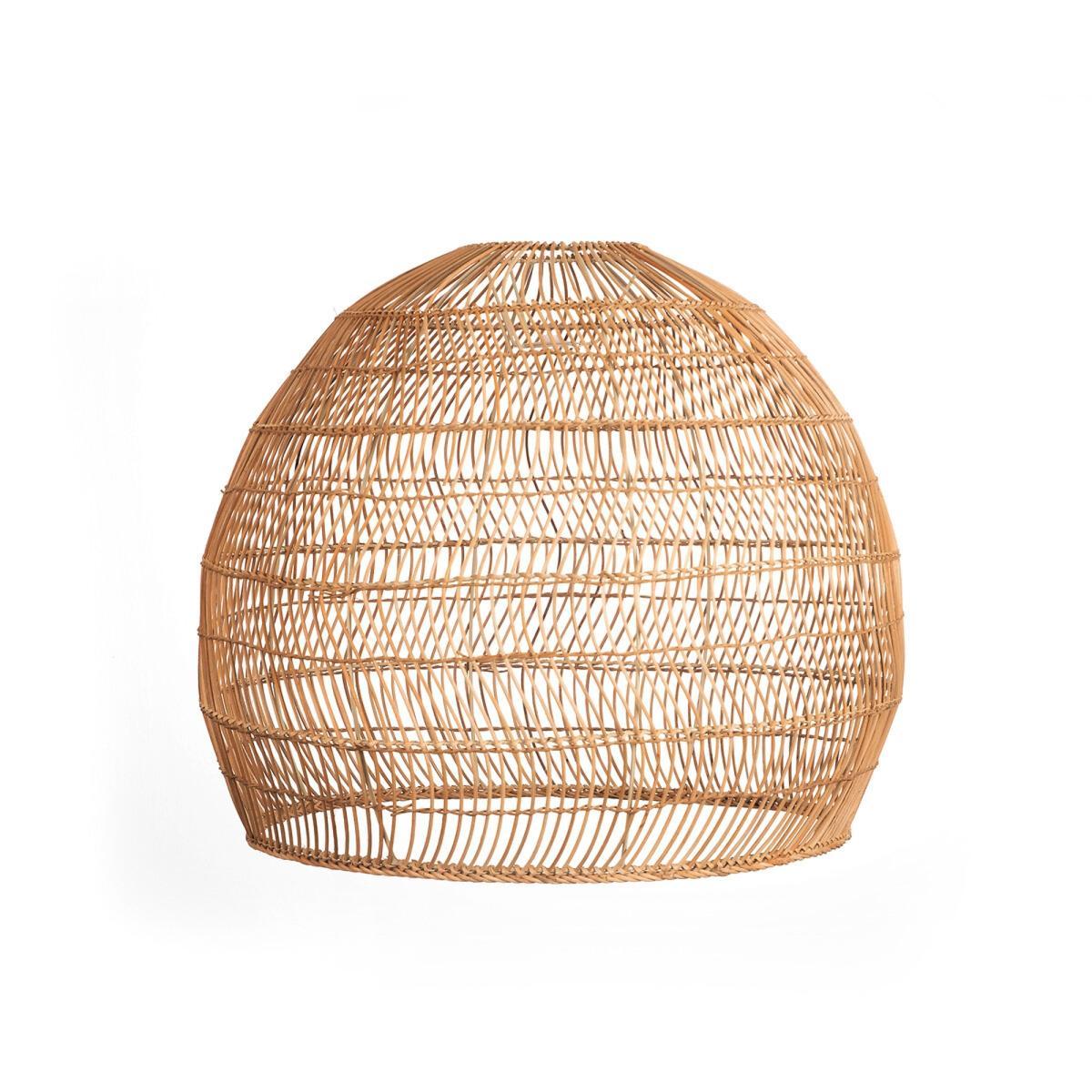 60cm Dome Shape Rattan Easy Fit Pendant Shade – image 3