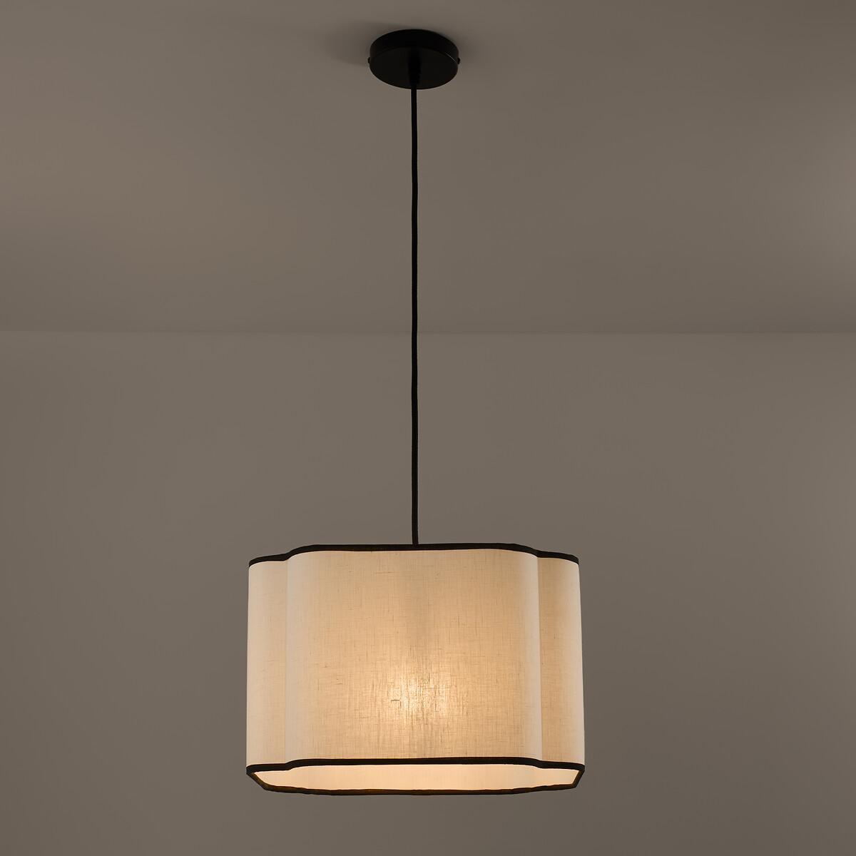 Suso Large Washed Linen Lampshade – image 4