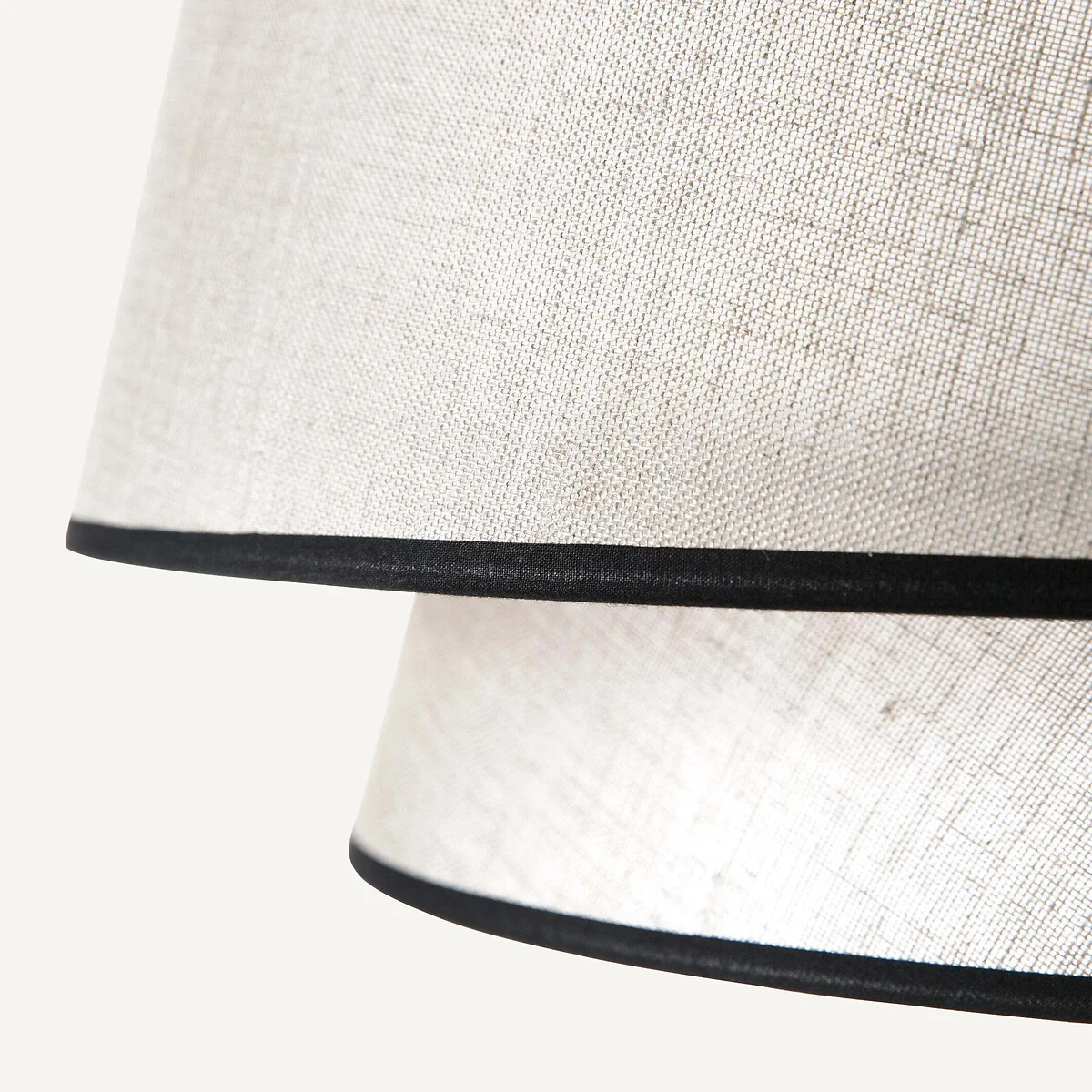 Epilogon Double Linen Lampshade – image 2