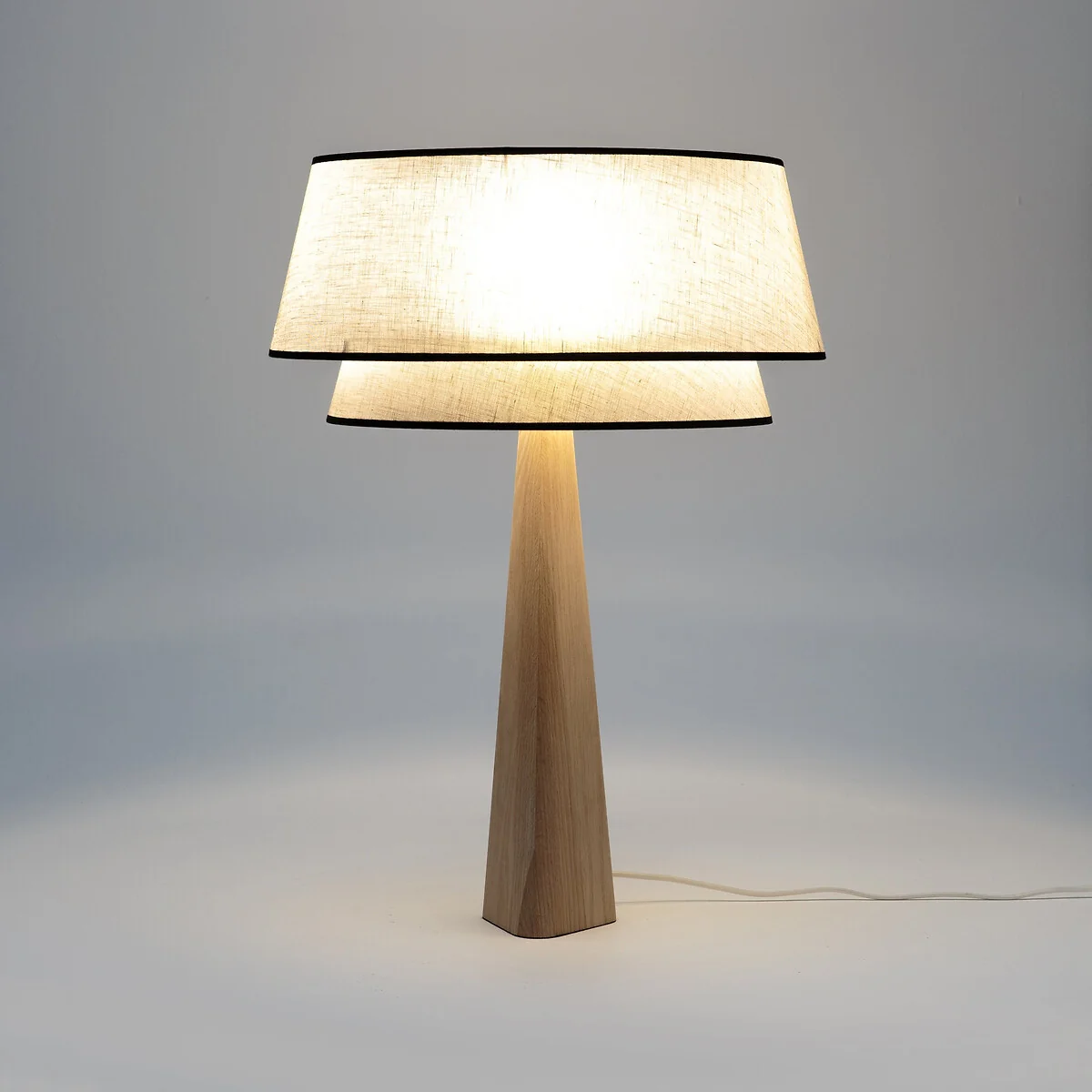 Epilogon Double Linen Lampshade – image 4