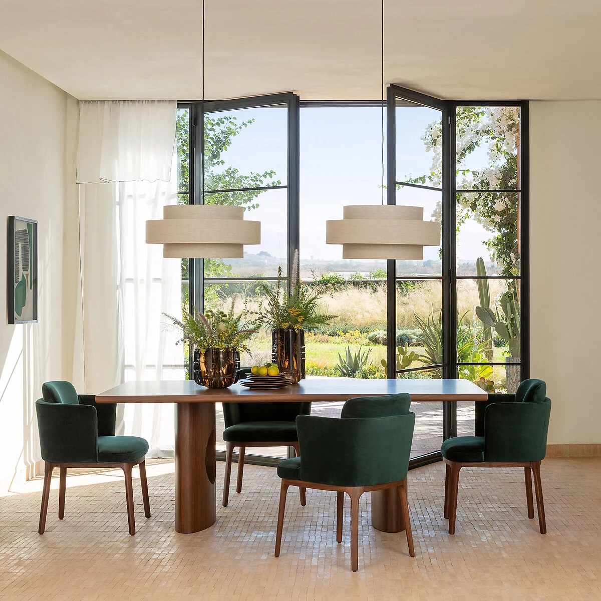 Souko Linen Lampshade – image 2