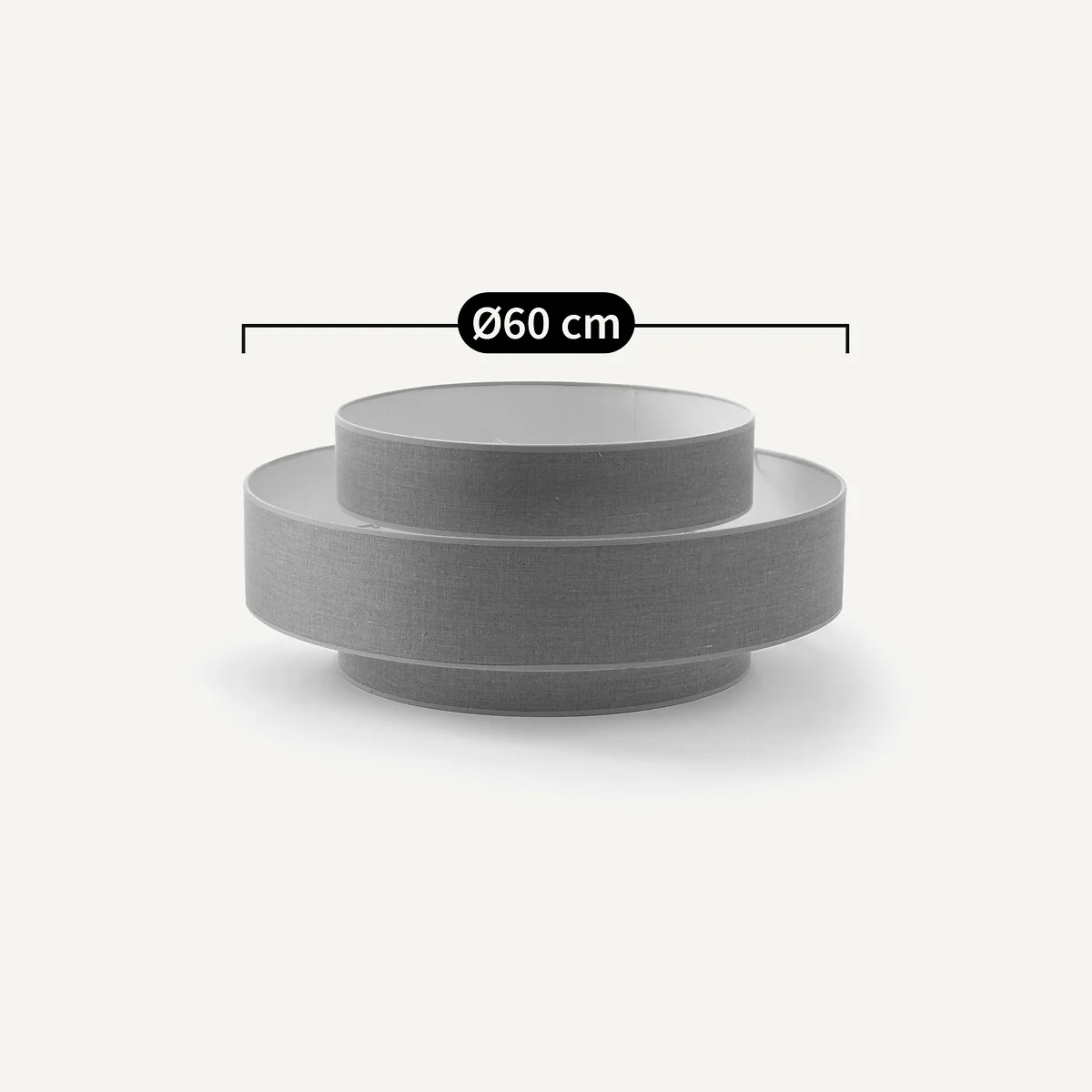 Souko Linen Lampshade – image 7