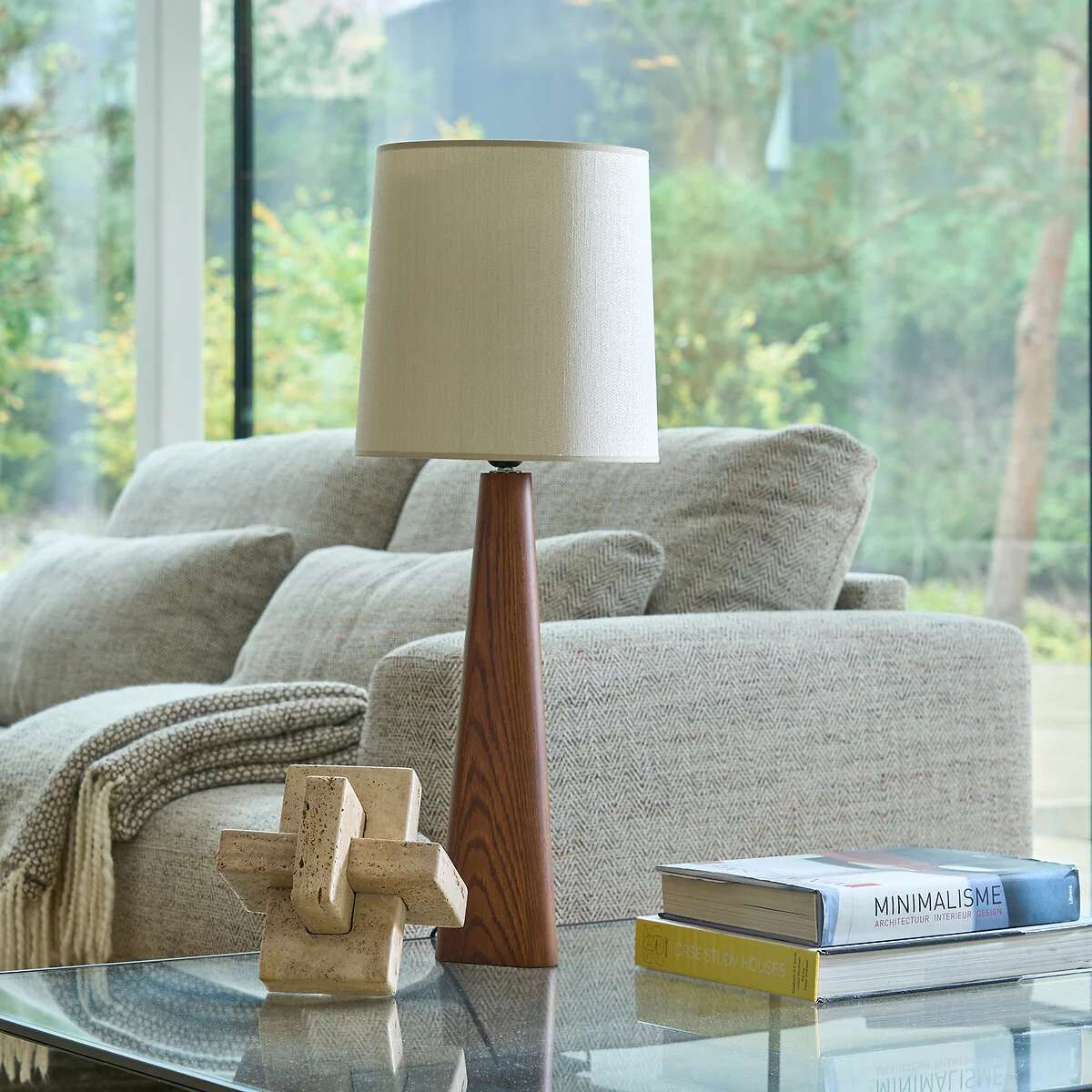 Dargeli Satin-Effect Lampshade – image 2