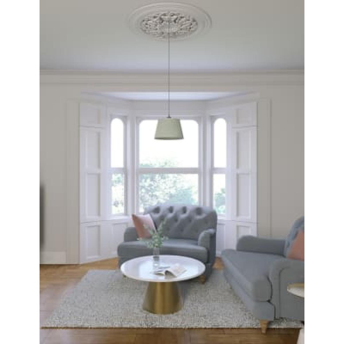M&S  Faux Silk Pleated Shade - Light Duck Egg, Light Duck Egg,Red,Soft Pink,Light Grey,Navy,Ivory – image 2