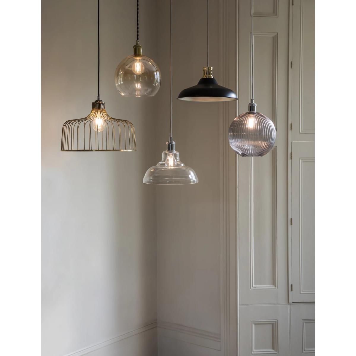 M&S Glass Metallic Ombre Shade - Champagne, Champagne – image 7