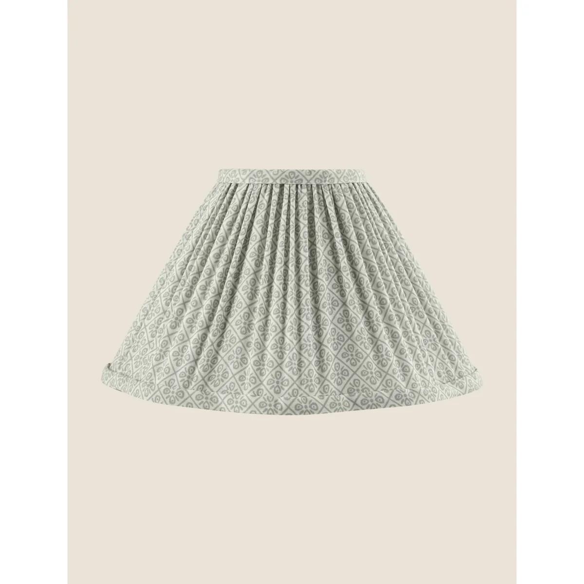 Laura Ashley Longcroft Pleated Fabric Lamp Shade Natural – image 2