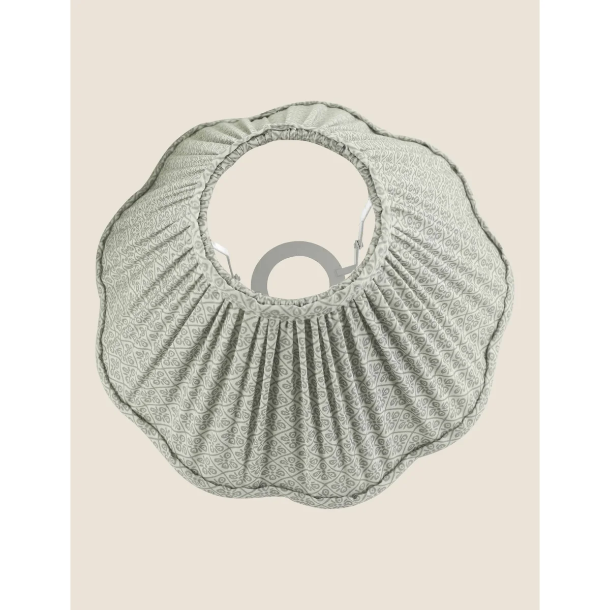 Laura Ashley Longcroft Pleated Fabric Lamp Shade Natural – image 3