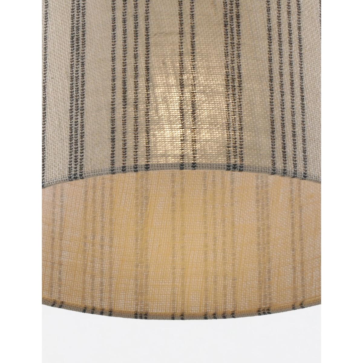 M&S Noah Hessian Striped Lamp Shade - Natural, Natural – image 5