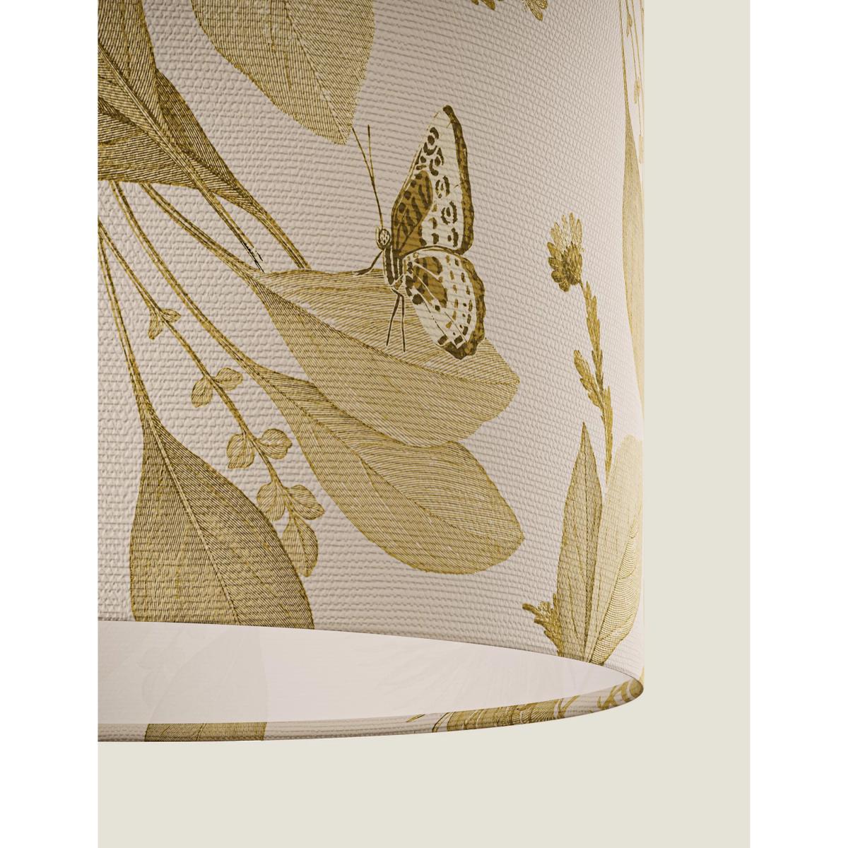 M&S Vintage Butterfly Print Shade - Ochre, Ochre – image 4