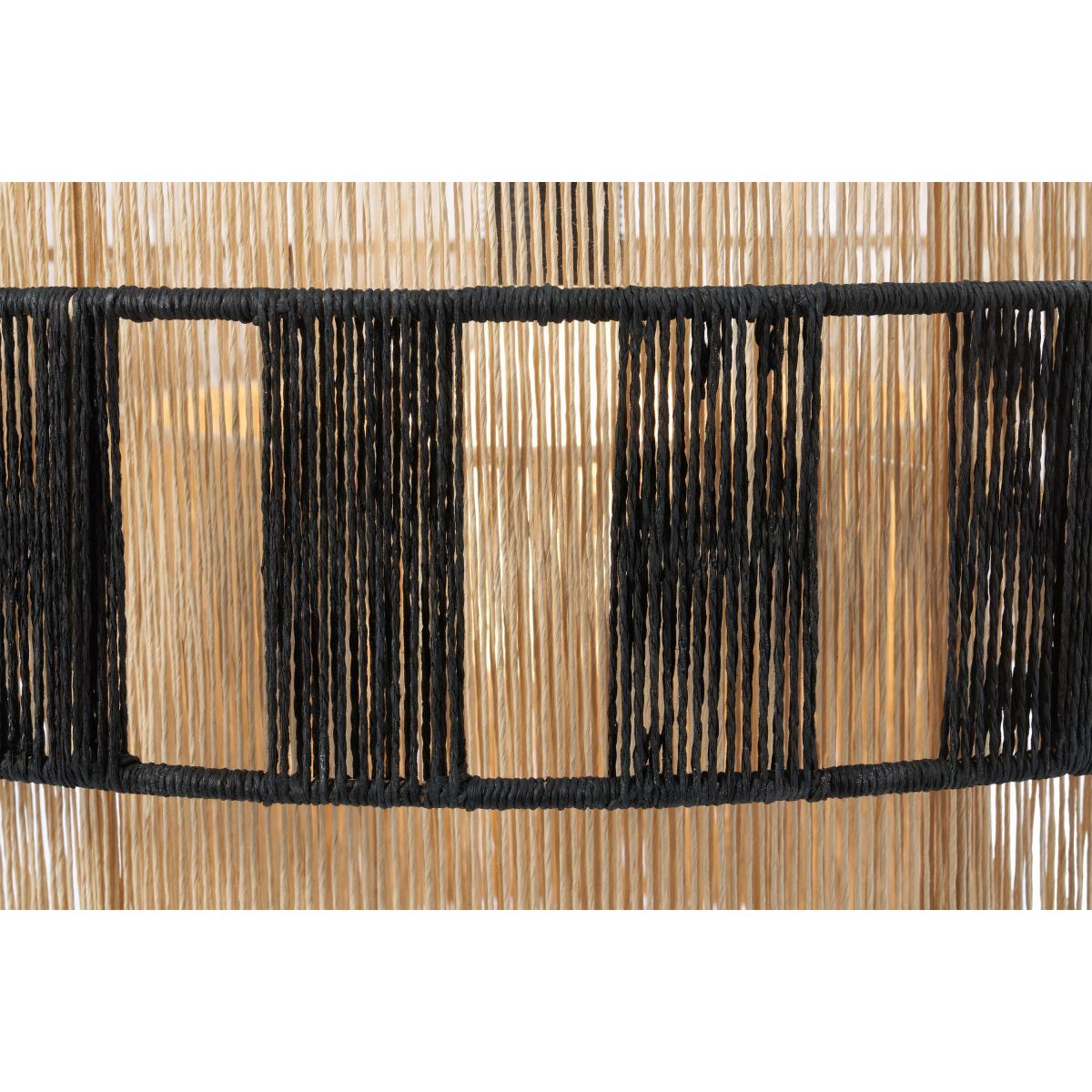 Lovato Pendant Shade, Natural & Black Raffia – image 8