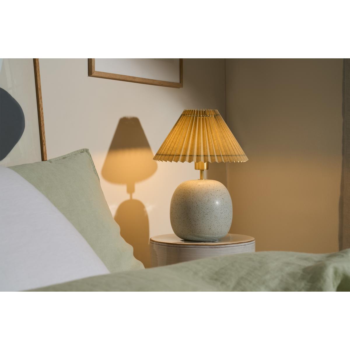 Pleat Lamp Shade, 30 cm, Pear Green – image 4