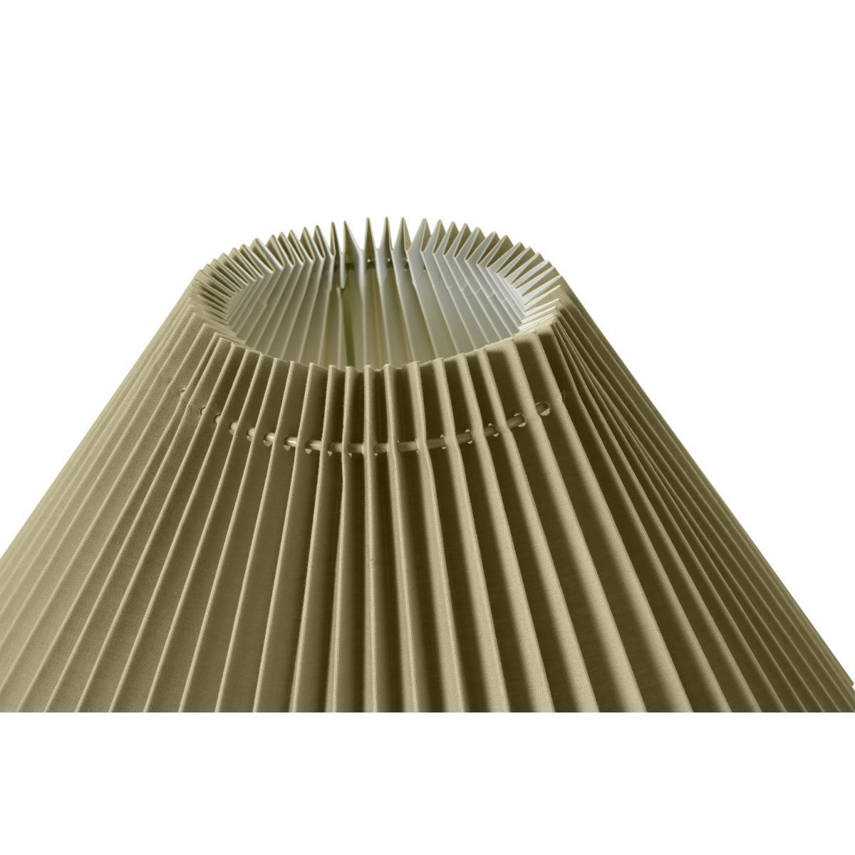 Pleat Lamp Shade, 30 cm, Pear Green – image 5