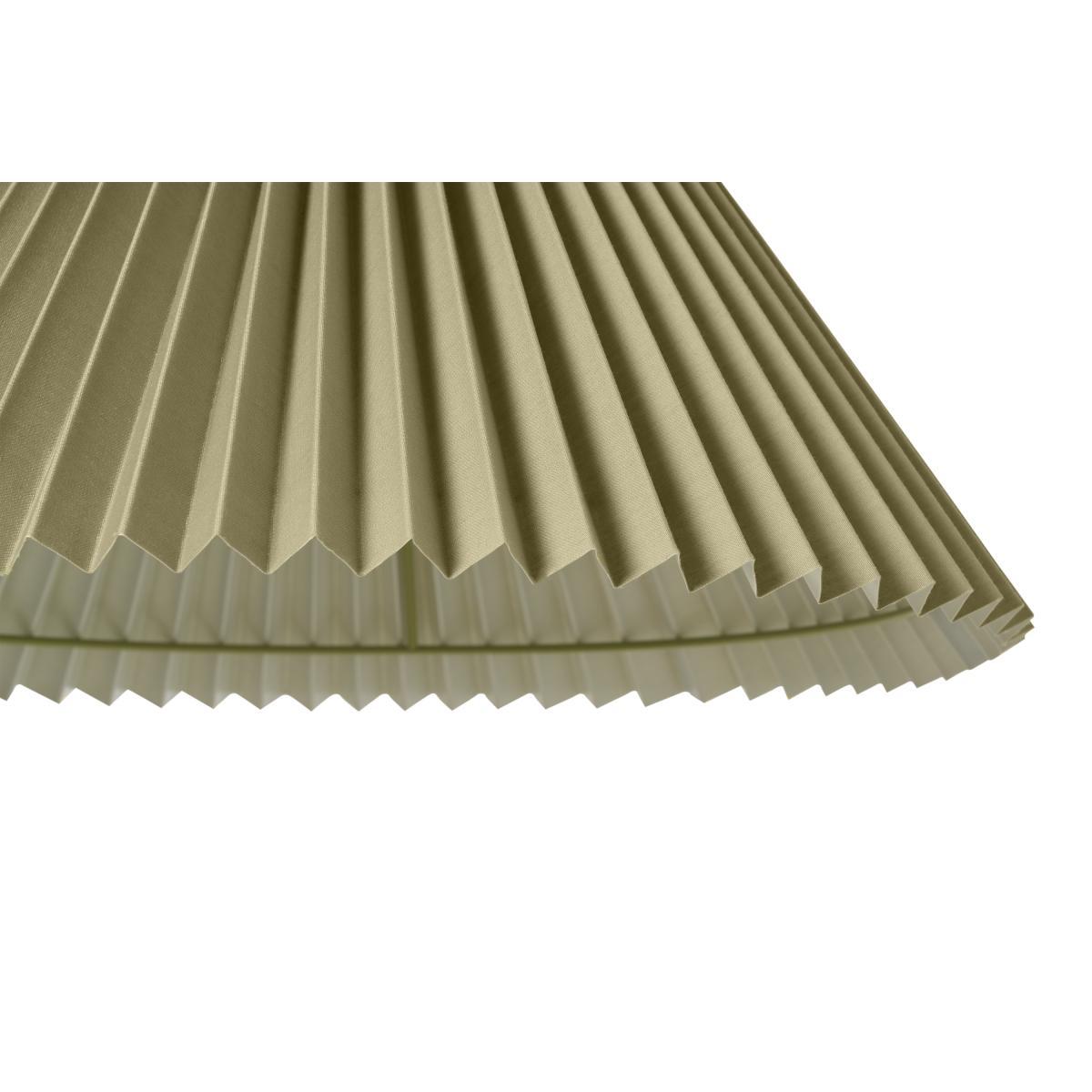 Pleat Lamp Shade, 30 cm, Pear Green – image 6