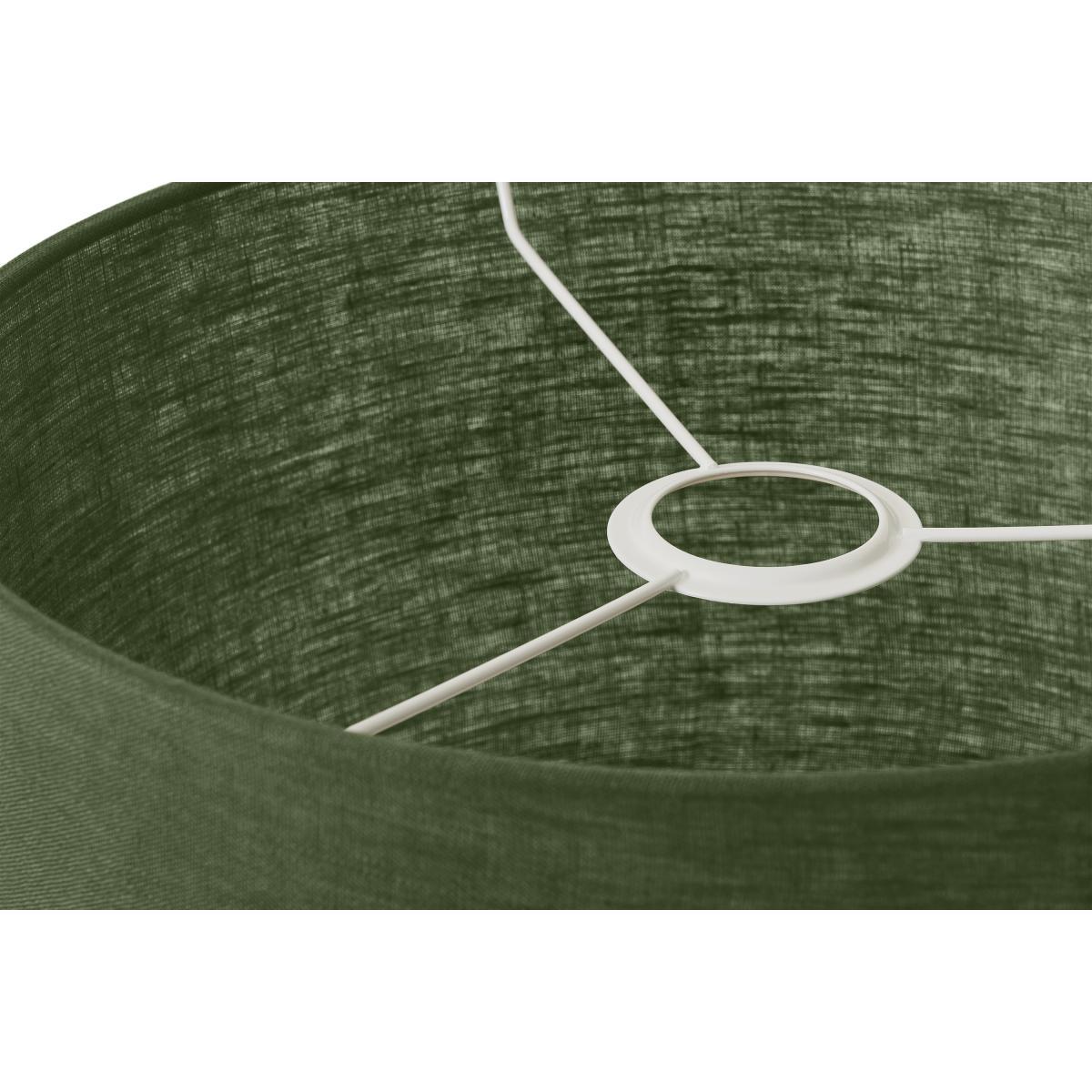Brisa 100% Linen Lamp Shade, 30cm, Moss Green – image 5