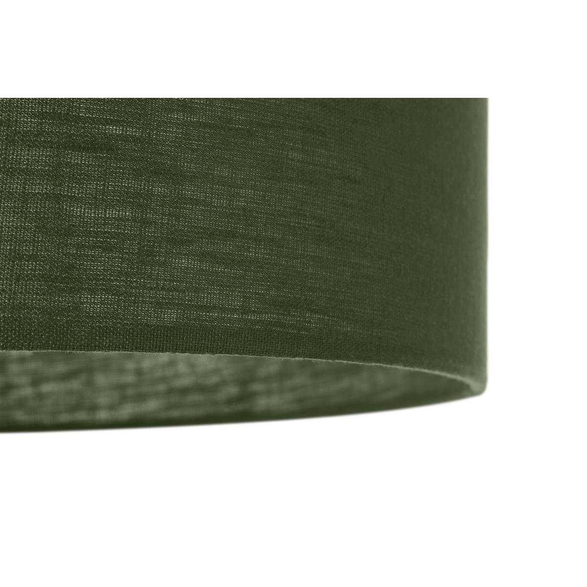 Brisa 100% Linen Lamp Shade, 30cm, Moss Green – image 6