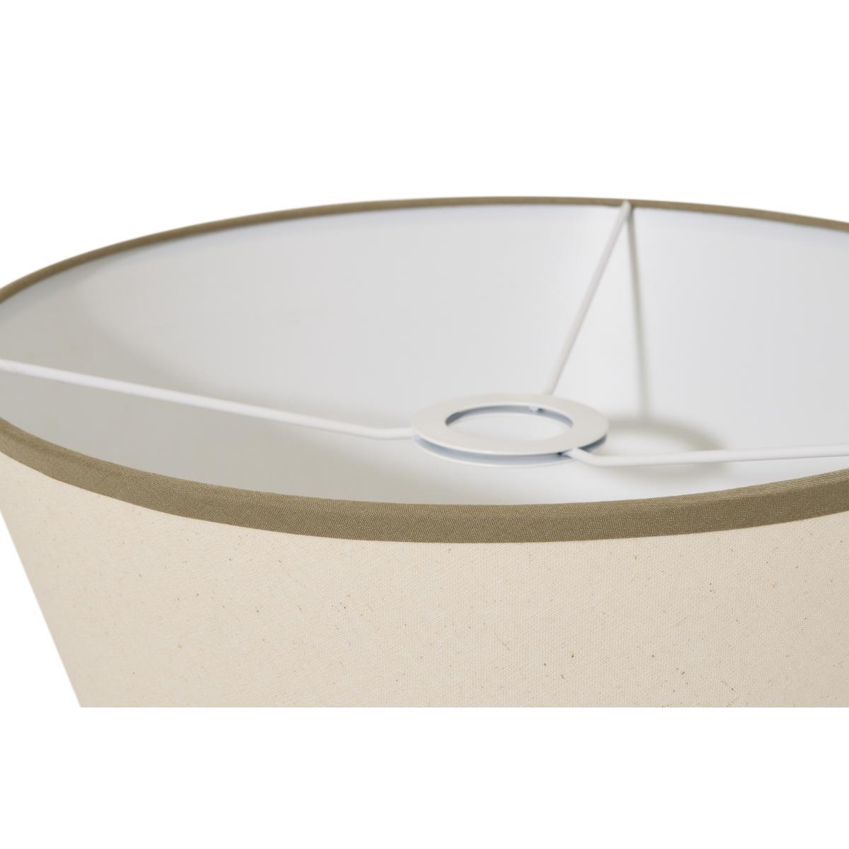 Larue Tapered Shade, 35cm, Off-White & Green – image 5