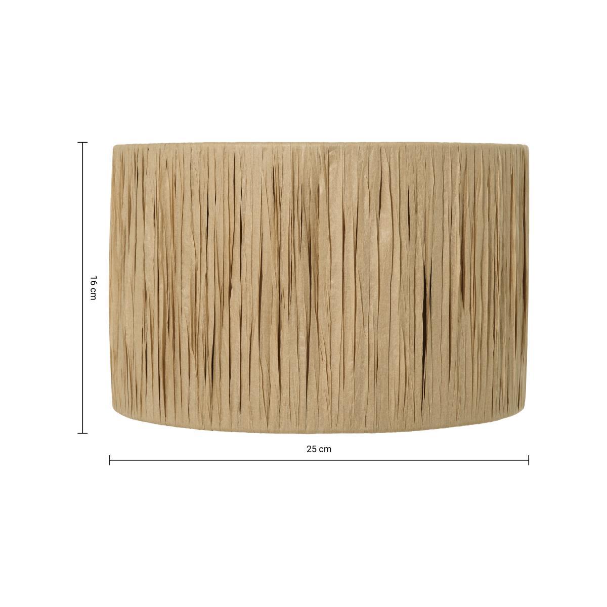 Cruz Shade, 25cm, Natural Raffia – image 9