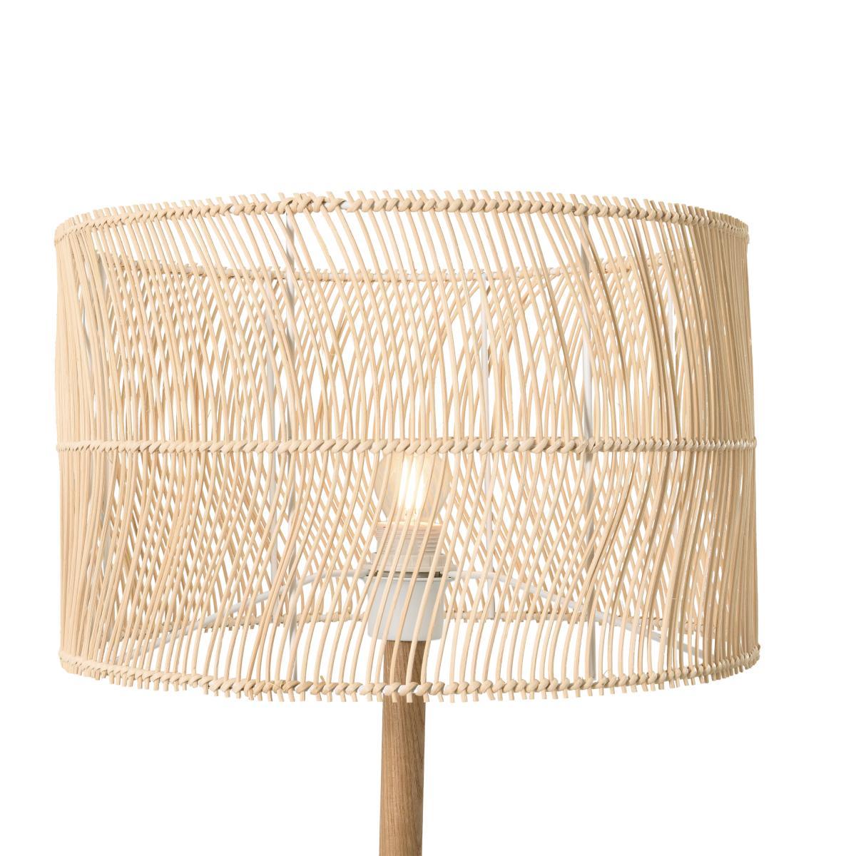 Java Lamp Shade, 40 cm, Natural Rattan – image 2