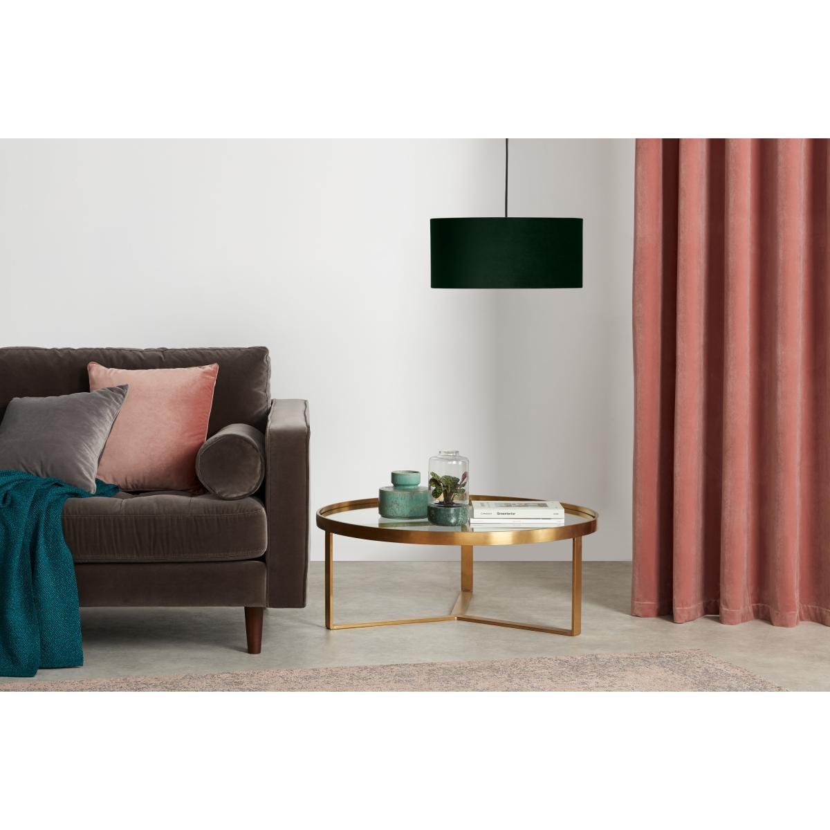 Carmella Pendant Lamp Shade, Forest Green Velvet – image 3