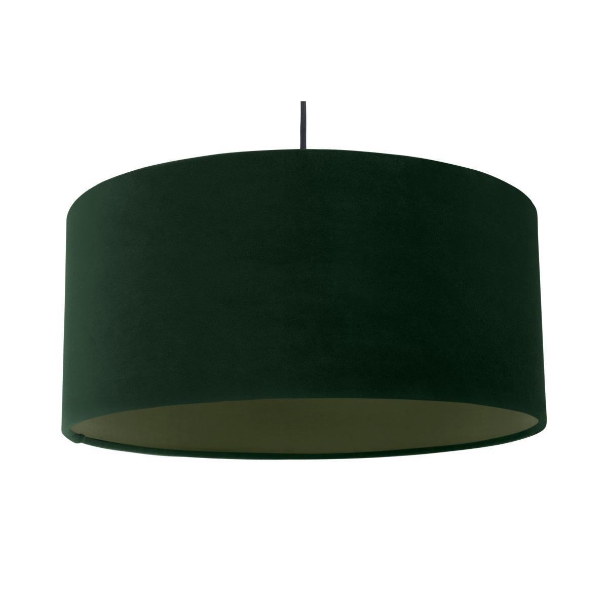 Carmella Pendant Lamp Shade, Forest Green Velvet – image 5