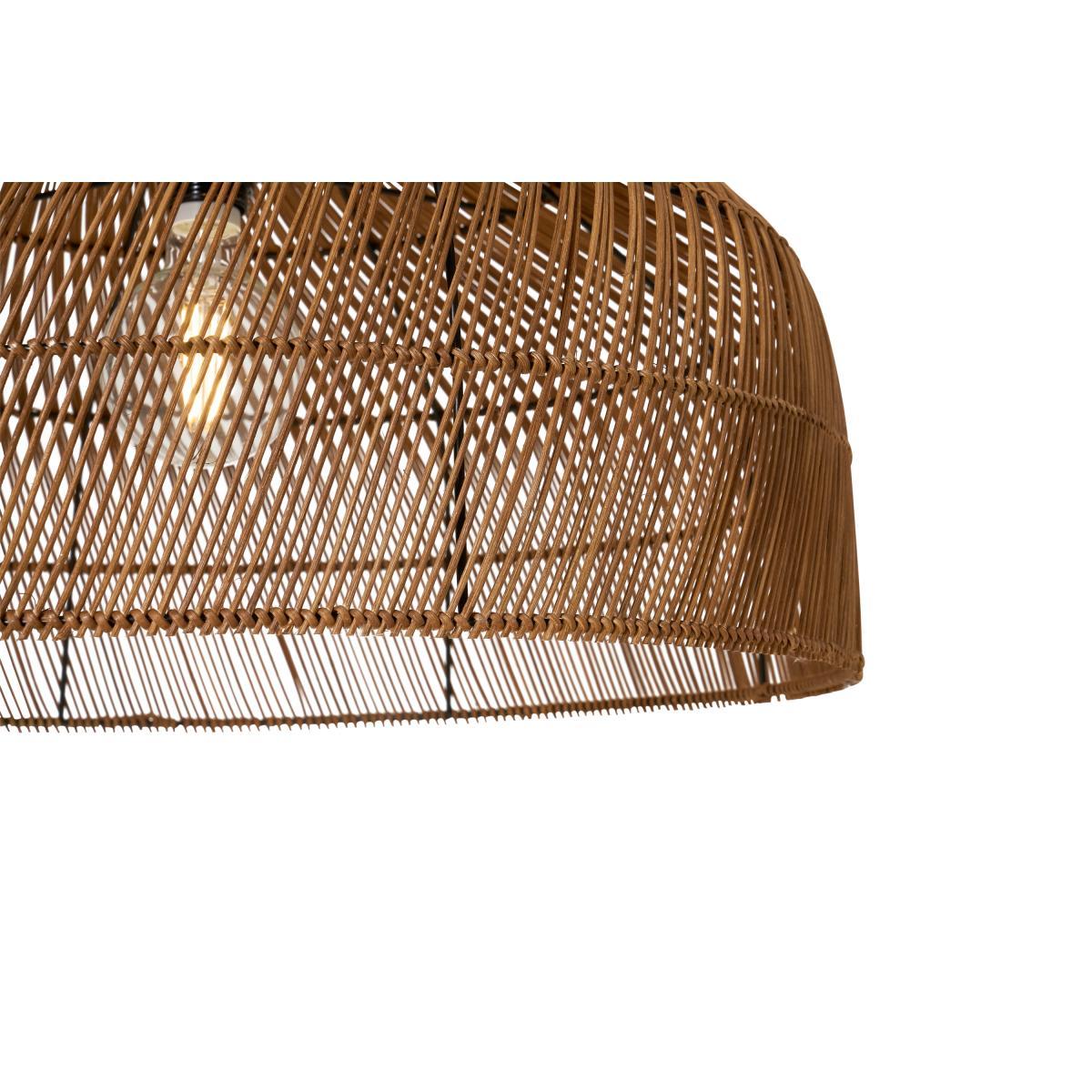 Java Easy Fit Lamp Shade, Extra Large, Dark Stain Rattan – image 6