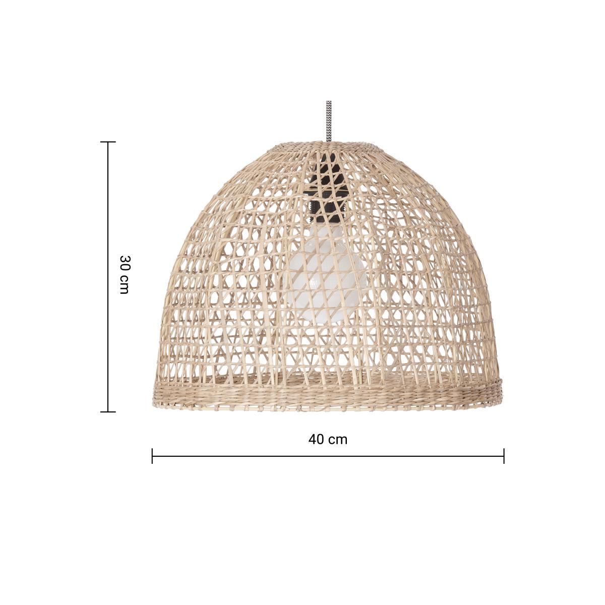 Henna Woven Lamp Shade, Natural Seagrass – image 9